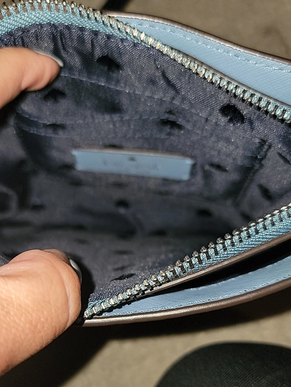 kate spade Floral Navy and Red Crossbody Bag